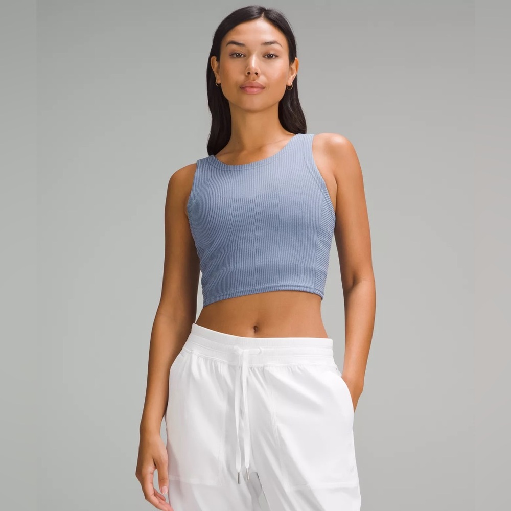 Lululemon Ribbed Softstreme Cropped Tank Top
Oasis Blue NWT (0) $58